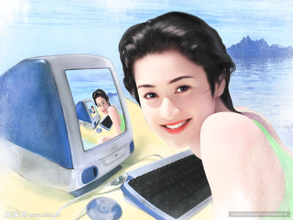 手绘人物