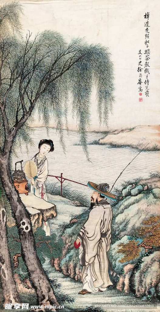 品茶图