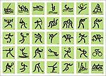 2008奥运会项目图标大全(共35项)