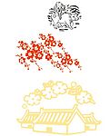牧童梅花房子
