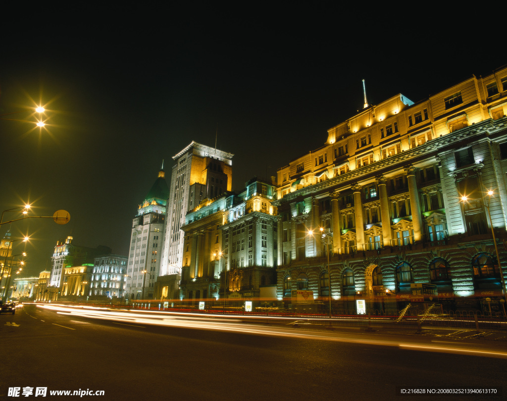 房地产夜景配景2