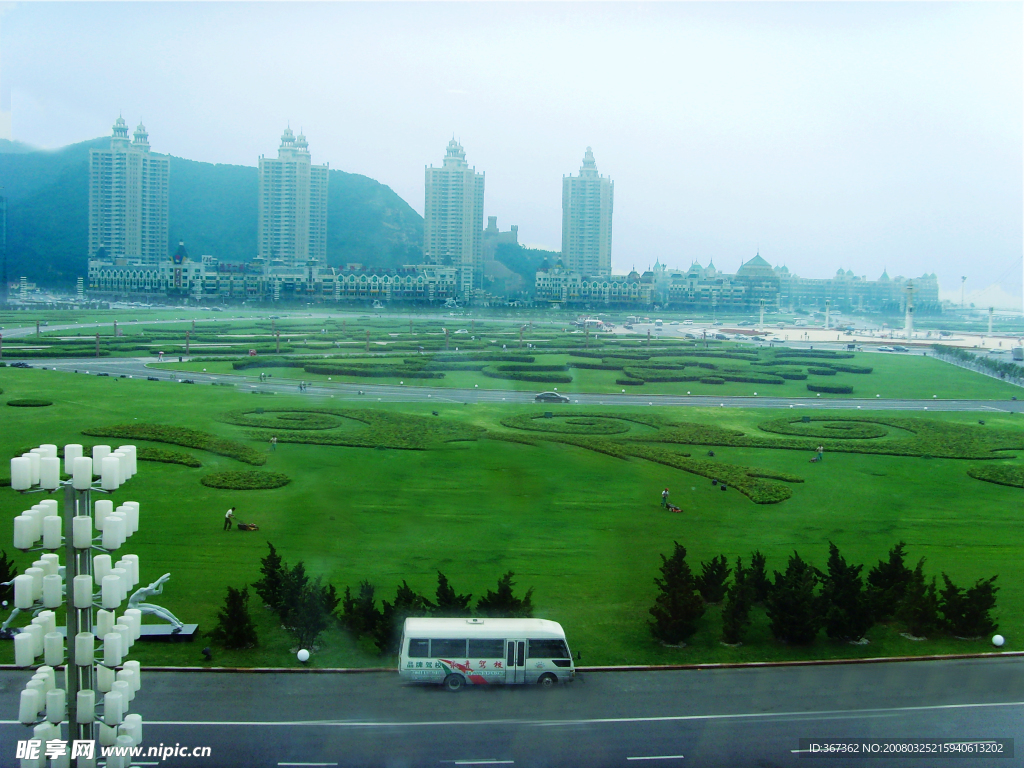 大连星海湾广场