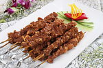 串烧黄羊肉