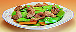 芹菜牛肉片