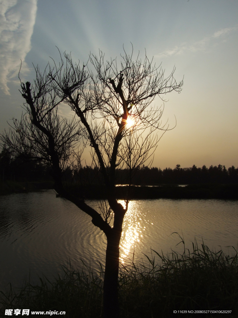 夕阳西下