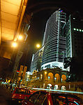 香港城市素材，香港建筑夜景