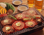 碳烤蒜末肉片