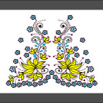 矢量花纹