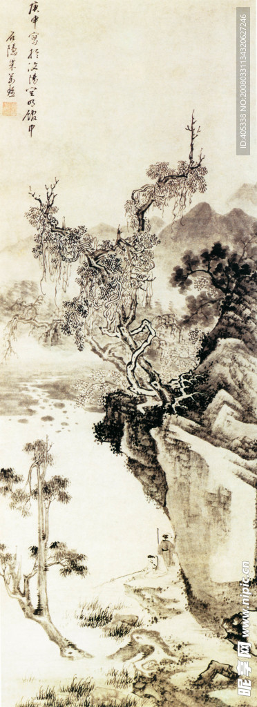 碧溪垂钓图