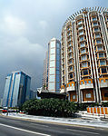 香港城市素材，香港高楼大厦