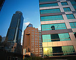 香港城市素材，香港高楼大厦