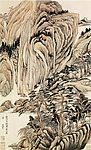 仿古山水图