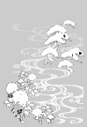 日本专业设计矢量花草