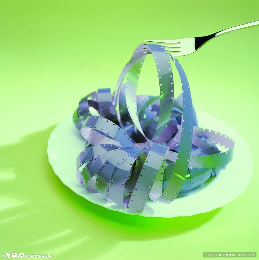 盘子里的胶卷