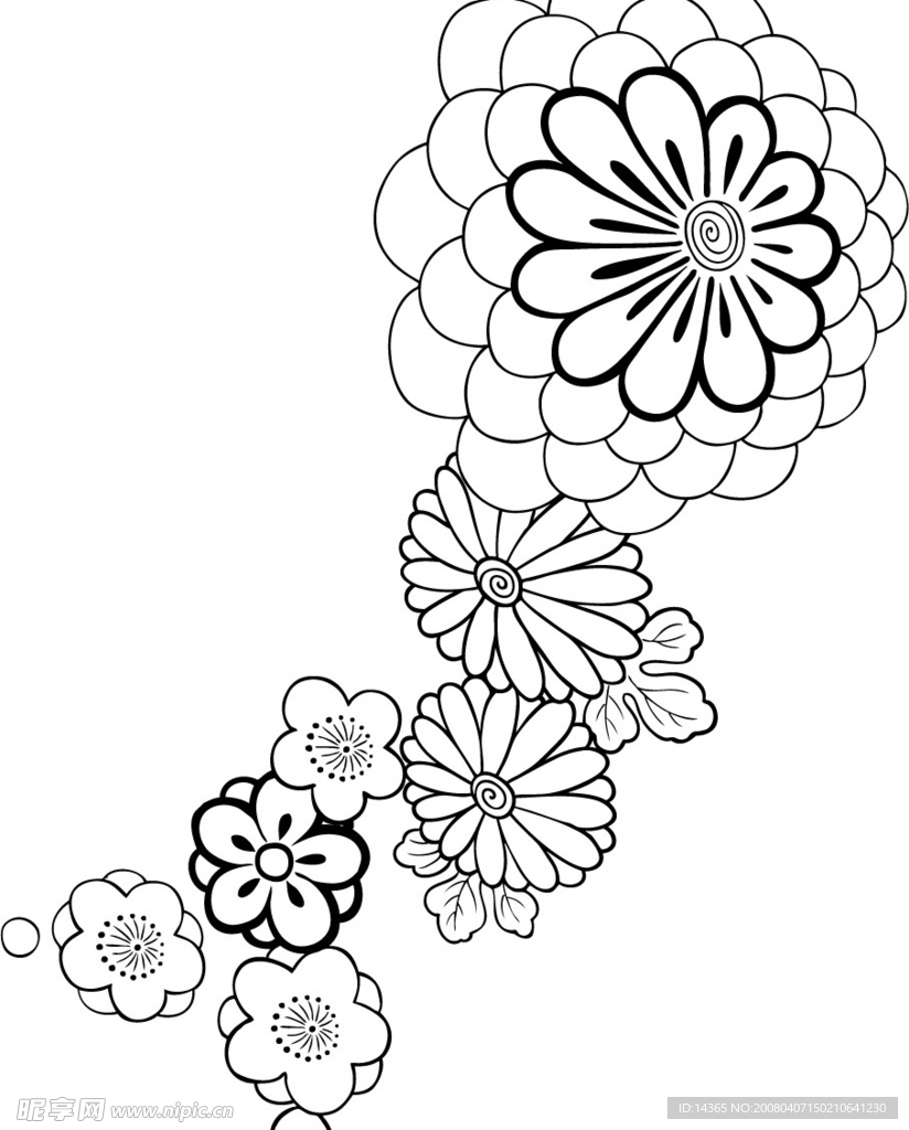 韩国花纹