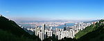 高清晰大副高楼城市风景摄影素材