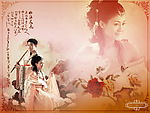 2008上海春季展会魅派数码婚纱PSD分层模板（不包含人物）