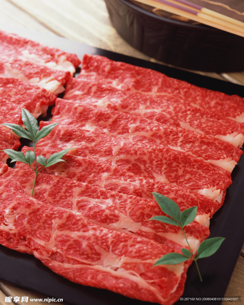 碳烧用生牛肉片