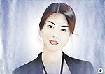 高清晰矢量精品美女素材