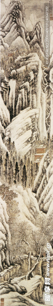 雪山策骞图