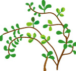 树矢量图