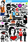 2008精典矢量图