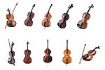 10款提琴PSD分层素材