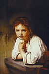 卢西恩·佛洛伊德妇女油画作品