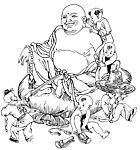 罗汉  童子