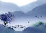 水墨画