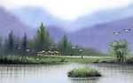 水墨画
