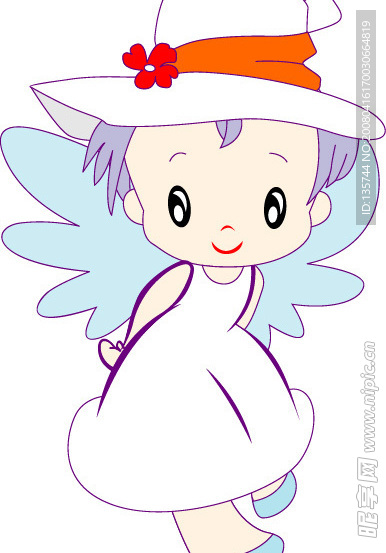 卡通小孩