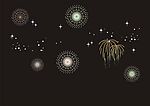 矢量烟火星星