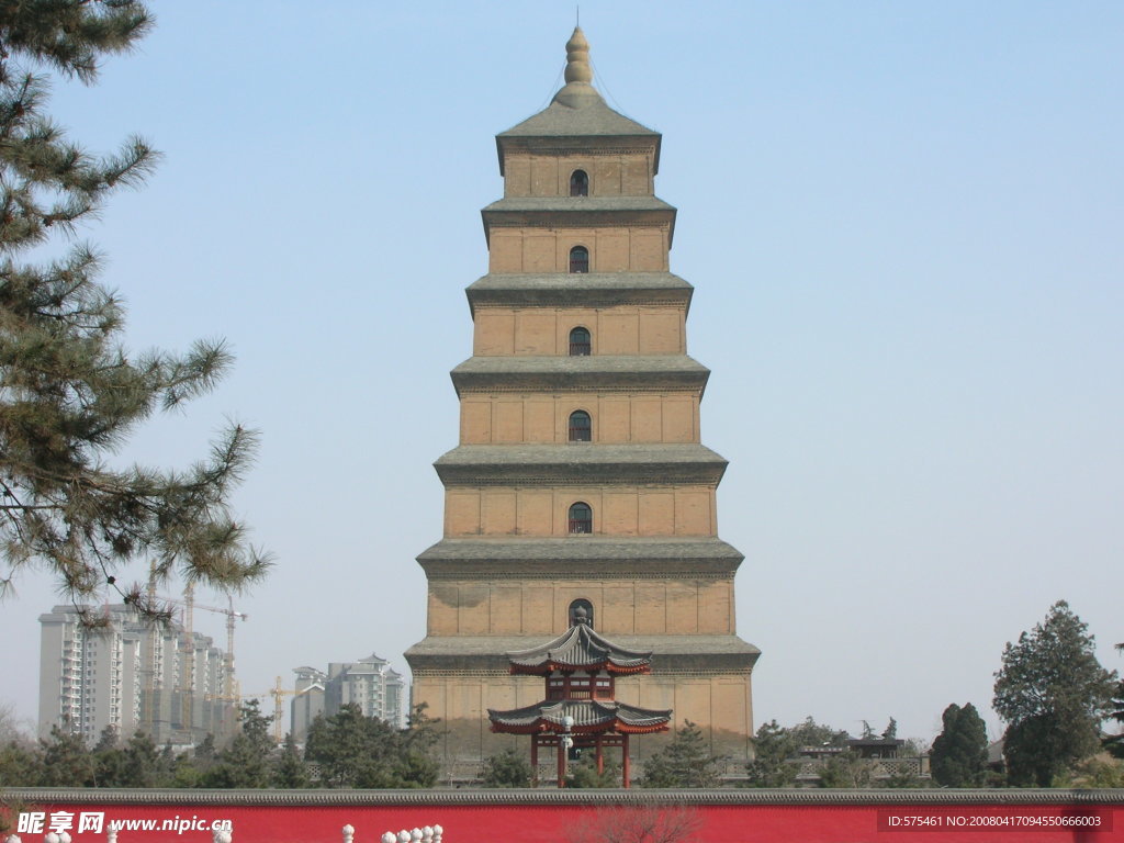 超清晰 西安大雁塔