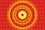 人民大会堂顶灯光矢量效果 CDR9