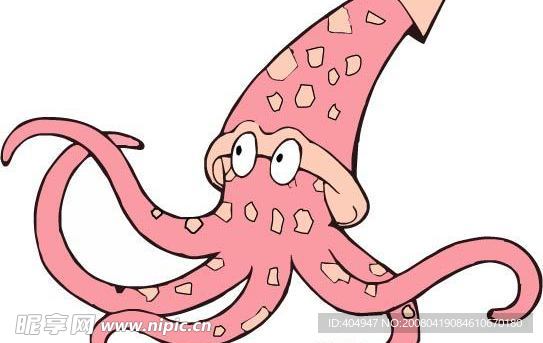矢量章鱼