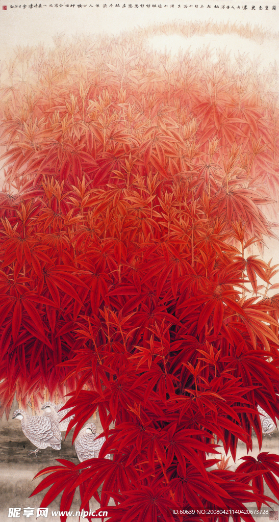 工笔花鸟