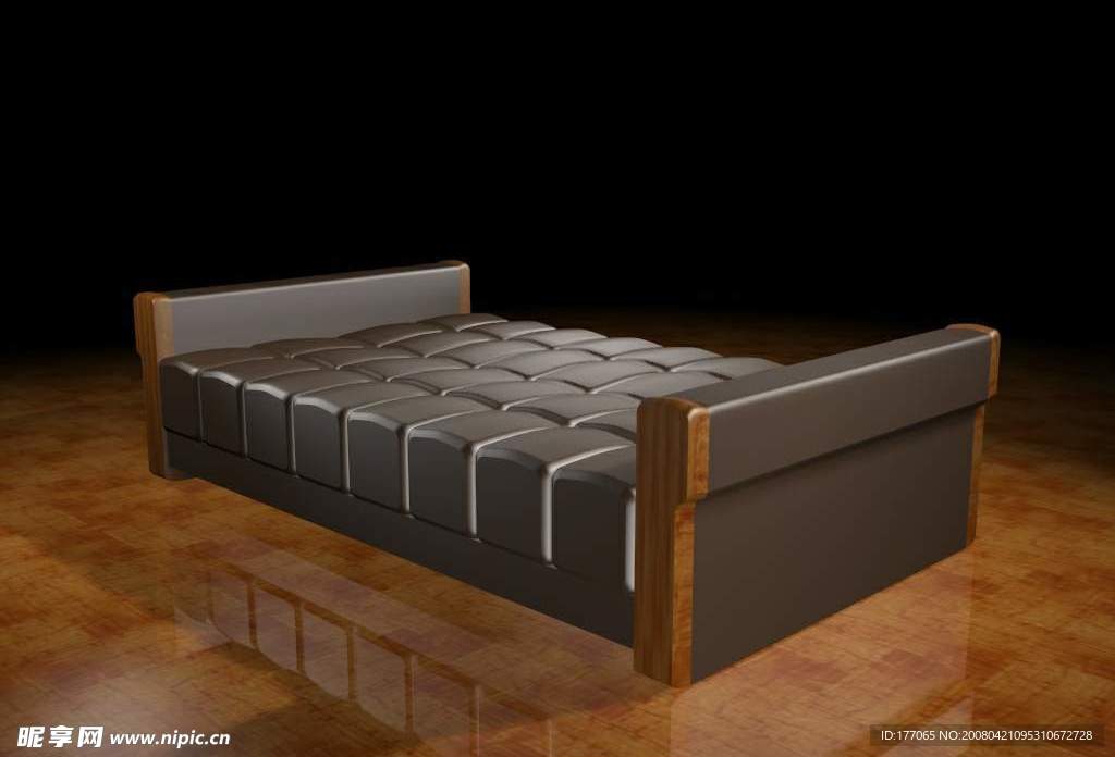 室内模型——床