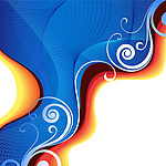 adobe cs3风格幻彩背景矢量素材