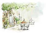 {欢乐城堡}《背景素材.儿童模板》2