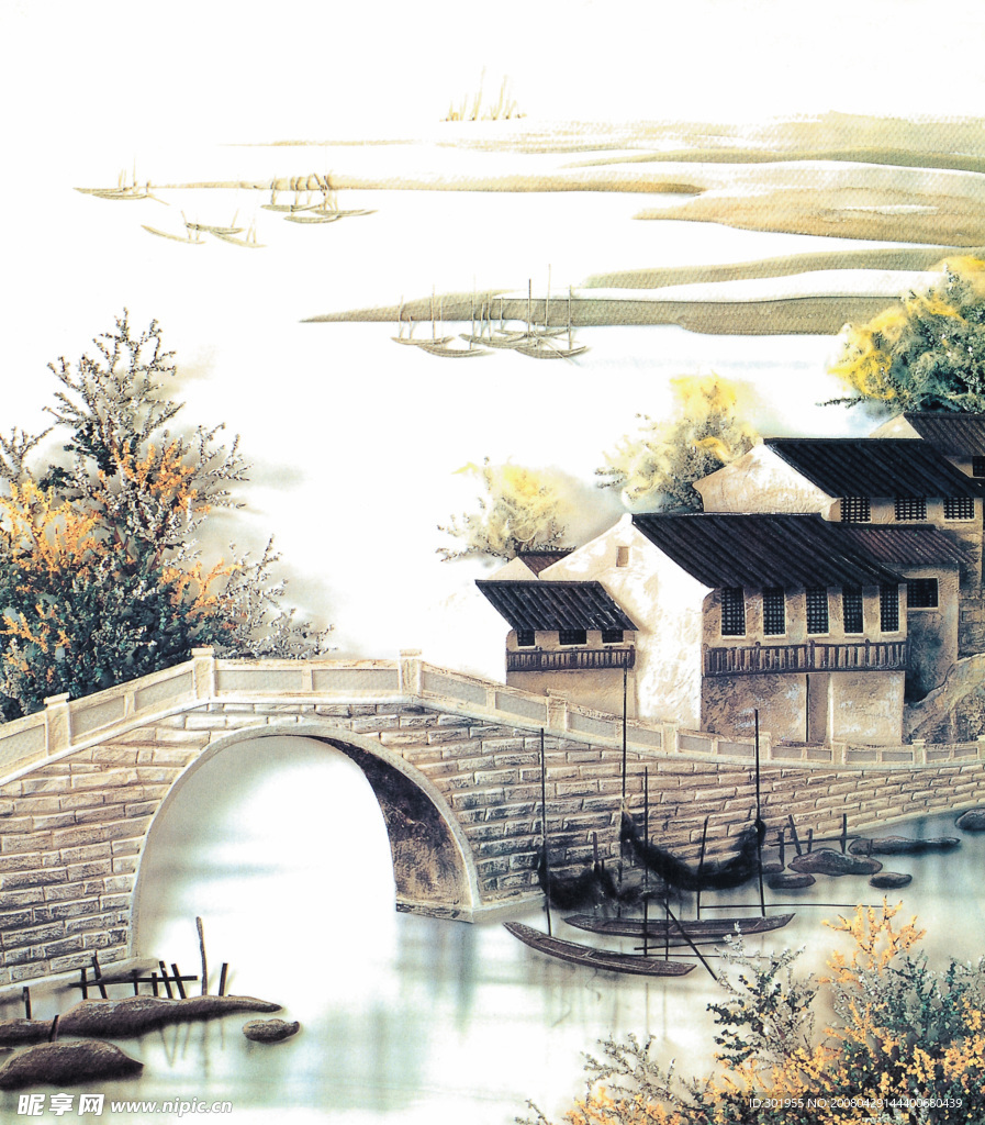 小桥流水