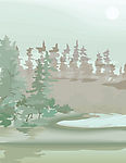 分层矢量风景-1