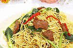 咖喱牛肉炒面