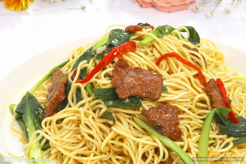 咖喱牛肉炒面