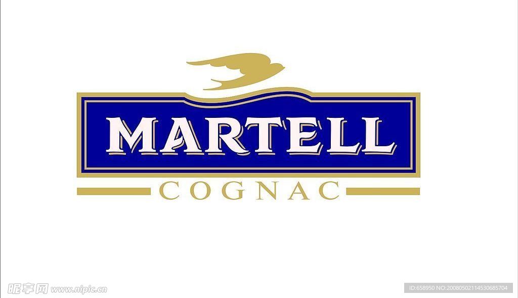 马爹利（martell）矢量标志