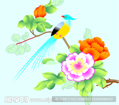 喜鹊登枝