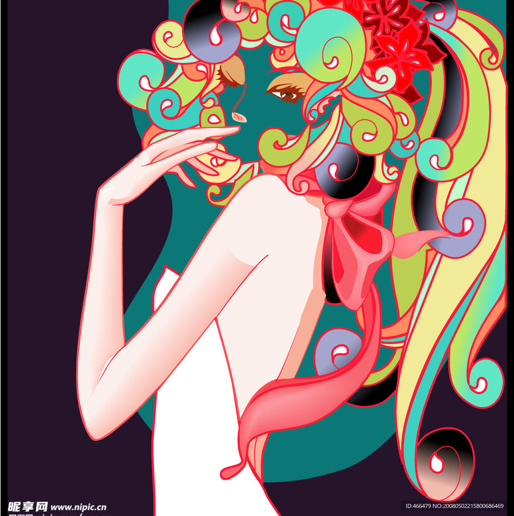 时尚美女