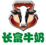 长富牛奶商标LOGO