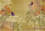素色花纹