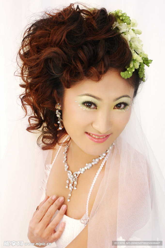 彩妆美女